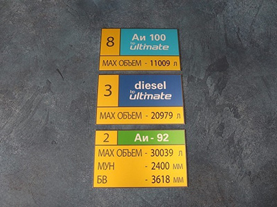 Образец изделия из анодированного алюминия 7